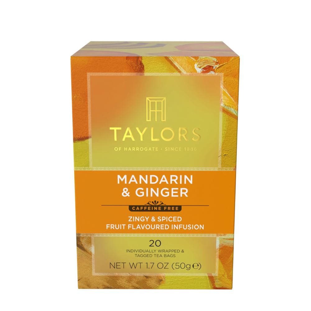 Taylors of Harrogate Mandarin & Ginger Herbal Tea