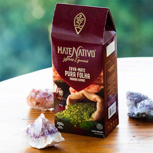 Circle of Drink - Mate Nativo - Special Series - Brazilian Pure Leaf Erva Mate Tea - Robust and Complex Yerba Mate - 250g (1 PACK)