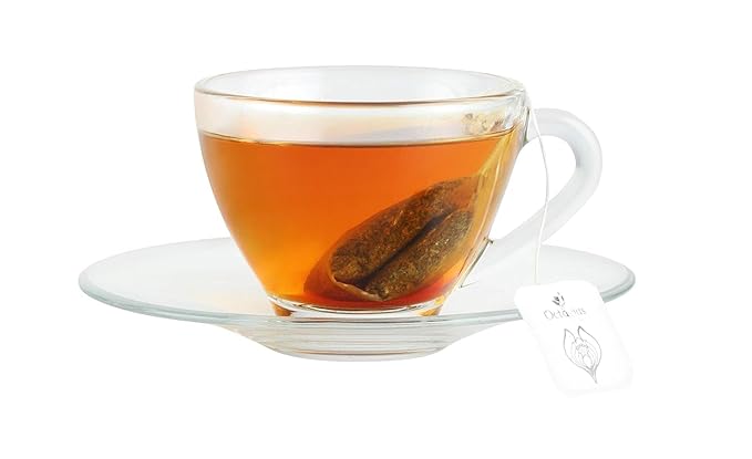 Octavius Classic Darjeeling Black Tea Bags, 30 Teabags Pack, Strong Indian CTC Tea for Milk, Premium English Breakfast Black Tea, Rich