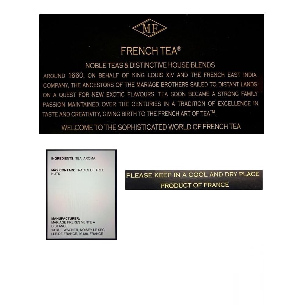Mariage Freres Marco Polo T918-0100 100g 3.5oz Loose Leaf Tea Paper Pouch