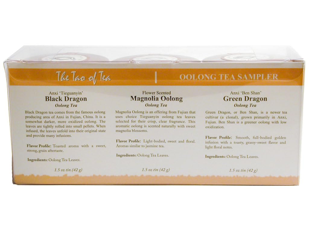 The Tao of Tea Oolong Tea Sampler, 3-Count Box