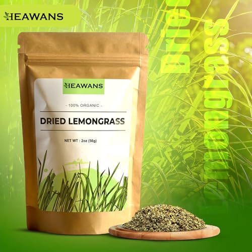 Organic dried lemongrass cut 2 oz / 56g