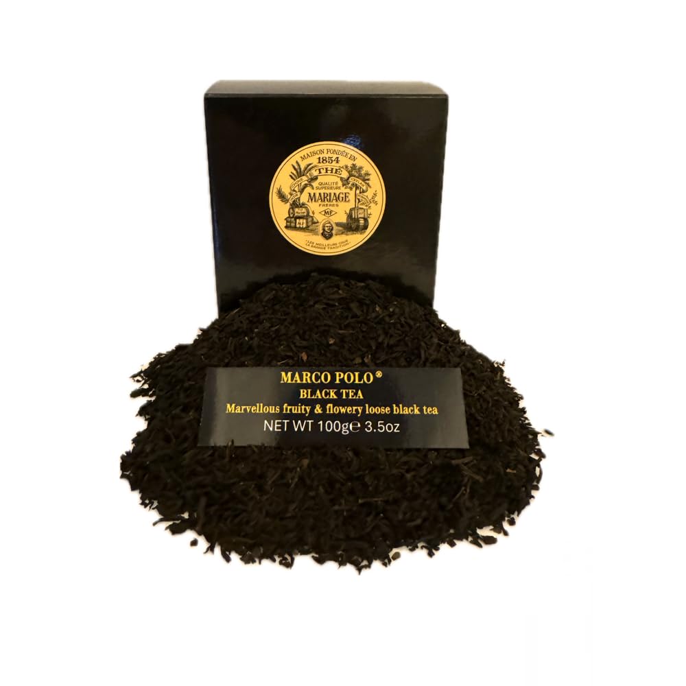 Mariage Frères Mariage Freres, Marco Polo Black Tea 100g 3.5oz Loose Tea (1 Pack)