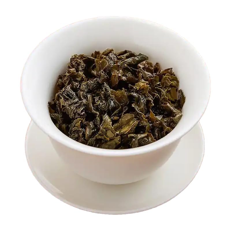 Premium Charcoal Roasted Tie Guan Yin Loose Leaf Oolong Tea (400g) | Iron Goddess of Mercy | Authentic Chinese Loose Leaf Tea from Anxi, Fujian (5A炭焙铁观音)