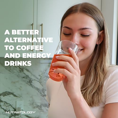Yerba Mate Instant Tea Powder - 3-In-1 Super Drink - Clean Energy - Formulated With Nootropics To Boost Focus & Clarity - With Prebiotics & Probiotics To Boost Gut Health | Peach Pomelo - 30 Servings