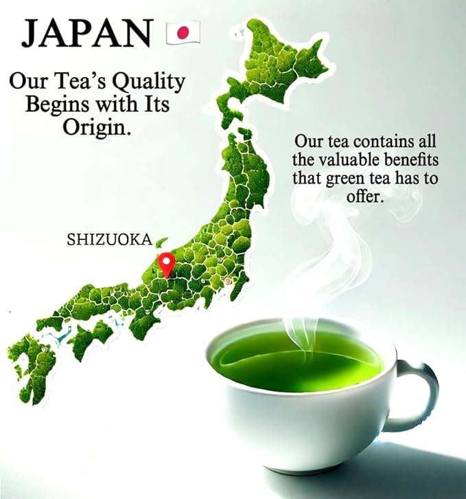 ONE WITH TEA Ceremonial Matcha Powder, Organic Japanese Green Tea Powder, Stone Ground, Premium Grade, Made in Japan, 2 oz (60g)
