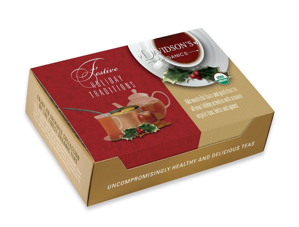Davidson's Organics, Mulling Spice, 100-count Individually Wrapped Tea Bags