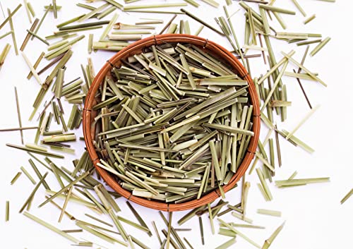 Food to Live Dried Lemongrass Leaves, 2 Ounces - Cut Lemon Grass Herb, Vegan, Bulk. Lemony Flavor and Aroma. Rich in Vitamin C. Essential Ingredient for Thai, Indian, Indonesian Dishes