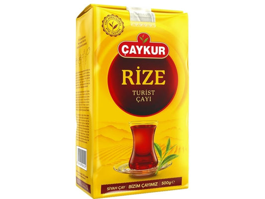 Çaykur Rize Turist Black Tea, Authentic Turkish Loose Leaf Tea, Rich Aroma & Smooth Taste, Daily Rituals & Breakfast tea 500g / 17.6 Oz