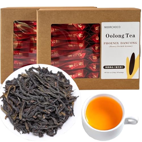 Oolong Tea 8.81oz /250g（30Bags）Phoenix Dancong （Honey Orchid Aroma）Chao Zhou Feng Huang Dan Cong Mi Lan Xiang Loose Leaf 潮州乌岽单枞茶叶 凤凰单丛 (鸭屎香)