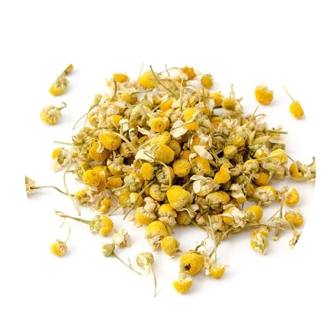 Greek Chamomile (Magnesia) | Whole Chamomile for Skin Health, Relaxation | Loose Herbal Tea from Greece | 100% Wild Crafted, Caffeine Free, Earthy Flavor | 30G (1.1 OZ)