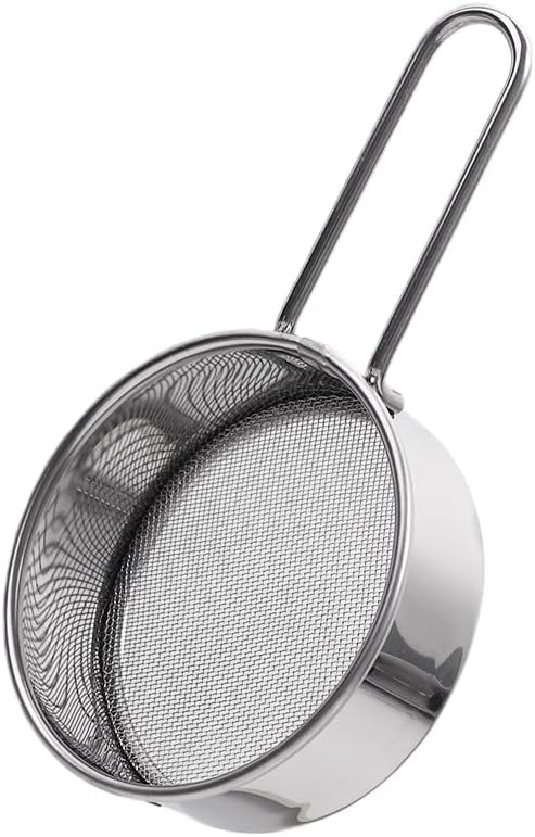 Fine Mesh Strainer for Kitchen, Stainless Steel Food Sifters,Flour Sifter Sugar Cocoa Matcha Powder Flour Colander Hand-held Flour Sieve
