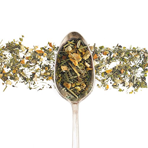Birds &amp; Bees Teas - Inner Peace Tea is a pregnancy nausea tea - Loose Leaf Blend with Lemongrass, Skullcap, Ginger, Spearmint, Orange Peel, and Peppermint, 40 Servings, 3.2 oz