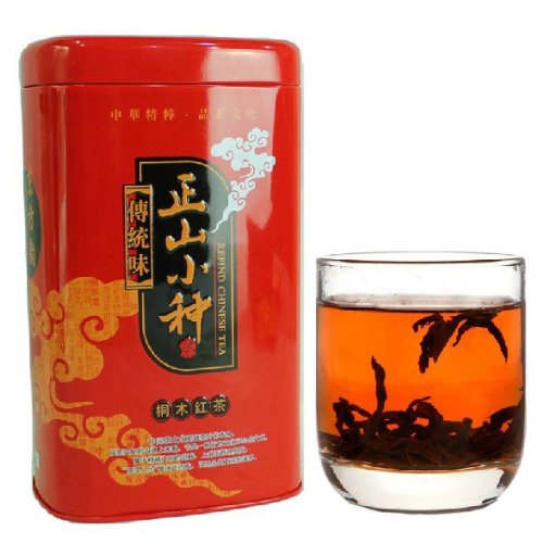 China Smoky Flavor Mount Wuyi Lapsang Souchong Black Tea Traditional Craft China Tea (200g)