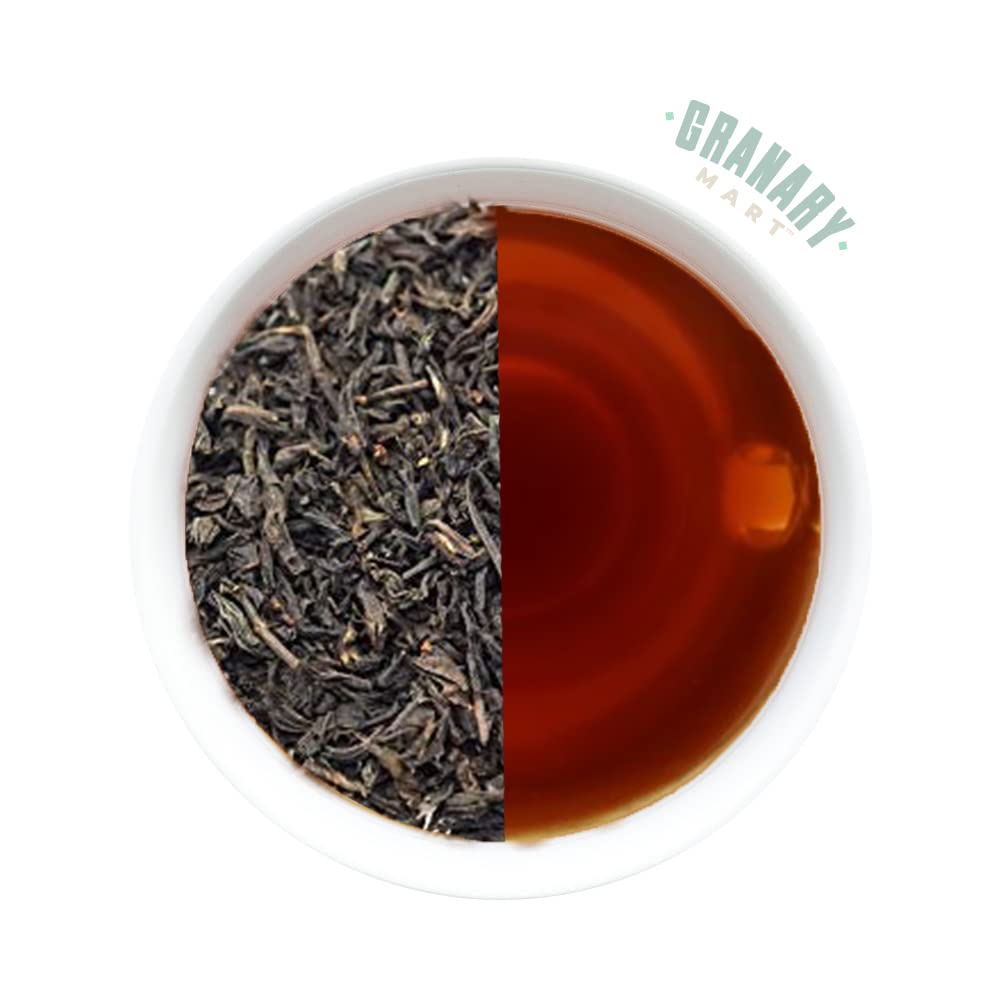 Earl Grey Tea by Granary Mart – Black Tea w/ hints of Bergamot &amp; Vanilla - Authentic Taste &amp; Invigorating Aroma – Grown in the Lush Himalayas – Free of GMOs &amp; Additives – 44 lbs. Full Leaf Tea Bulk Bag