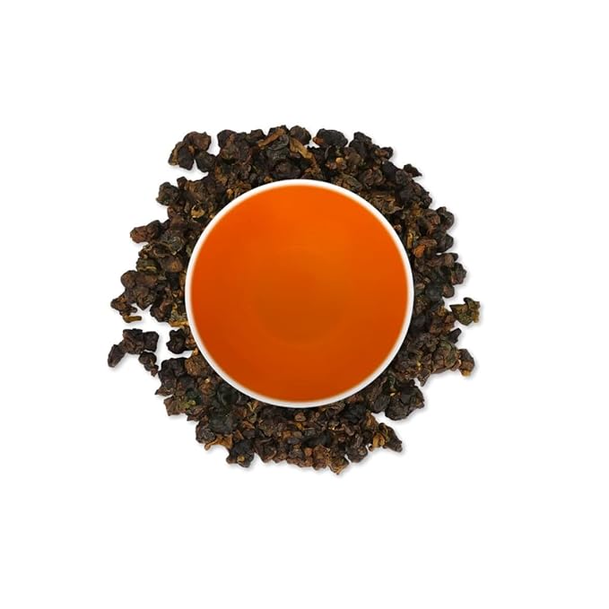 Taiwanese GABA Oolong Loose Leaf Tea - Gaba Oolong Soothing Tea. Gabba Wu Long Tea From Taiwan