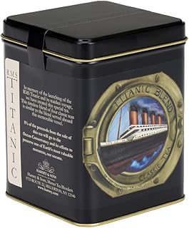 Harney & Sons RMS TITANIC Tea 20 Count Sachet Tin