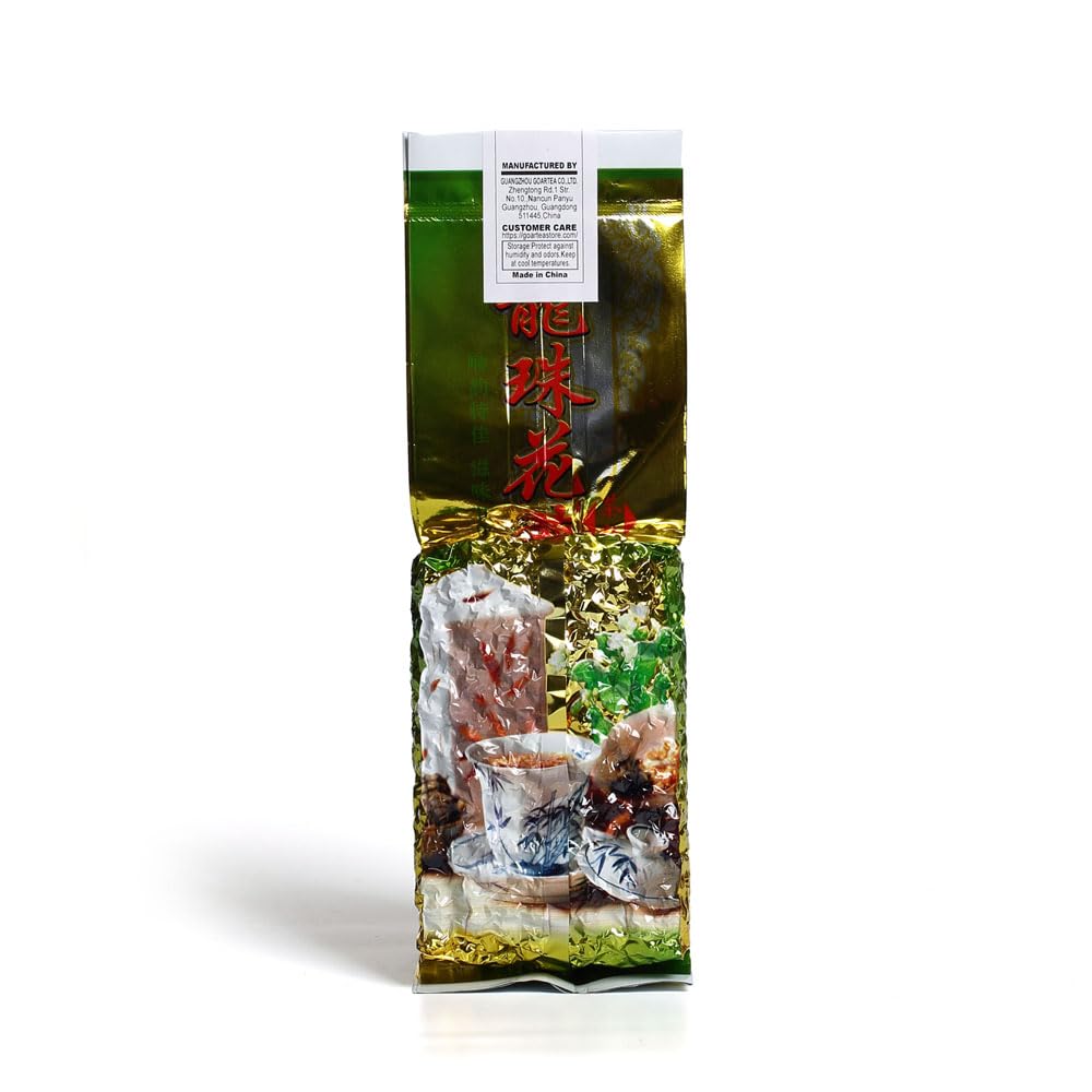 GOARTEA - Jasmine Dragon Pearls - 4Pcs 250g / Total 35.2oz Premium Grade - Jasmine Pearl Green Tea - Chinese Green Tea Loose Leaf