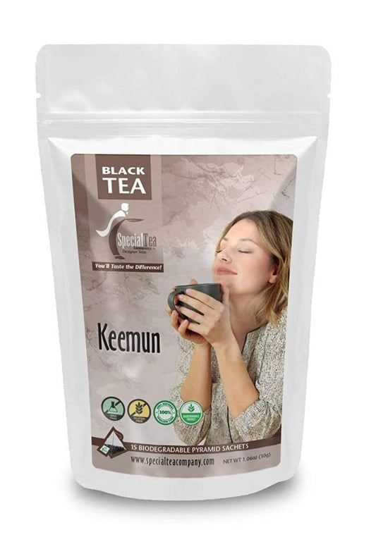 Keemun Black Tea Pyramid 15 Sachets