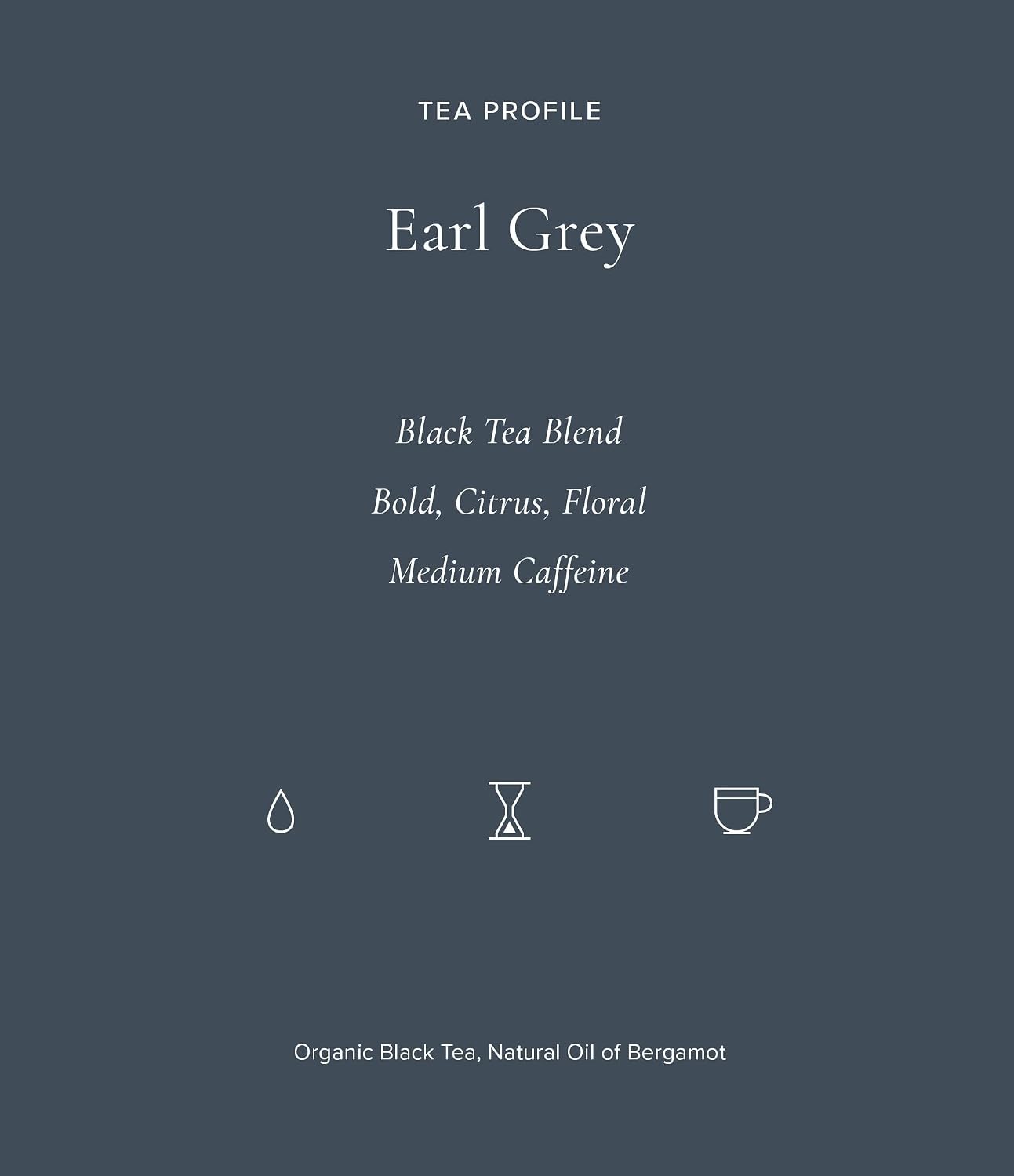 Art of Tea Organic Earl Grey Tea Bags, 50 Count Gourmet Pyramid Sachets, Premium Black Tea with Bergamot Oil, Full Bodied Caffeinated Earl Grey Tea