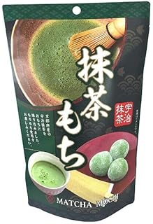 Japanese Mochi Matcha Flavor Premium Traditional Japanese Rice Cakes 130g Soft Chewy Wagashi Food Sweets Estala