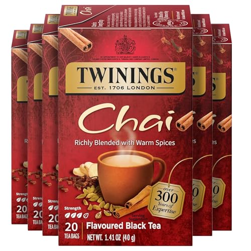 Twinings Winter Tea Collection, Limited Edition Holiday Gift Box, 20 Count (Pack of 3), Includes Christmas Tea, Winter Spice, and Gingerbread Joy, Enjoy Hot or Iced, 60 Teabags