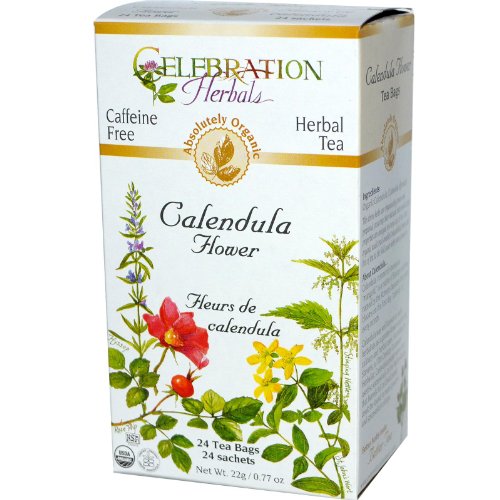 CELEBRATION HERBALS Lavender Flowers Tea Organic 24 Bag, 0.60 Ounce