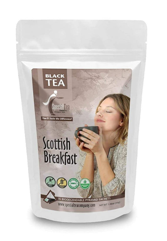 Scottish Breakfast Black Tea Pyramid 15 Sachets