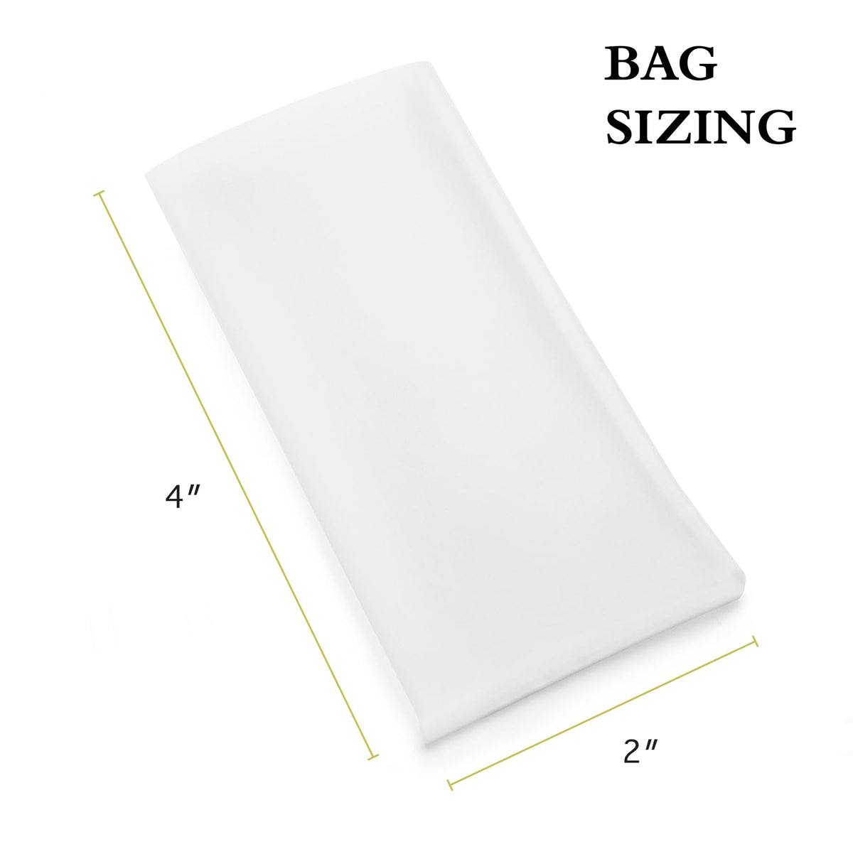 Gutenberg's Dank Pressing Co. tough 2x4 inch micron filter bags 10-100 Pack (10-Pack, 90)