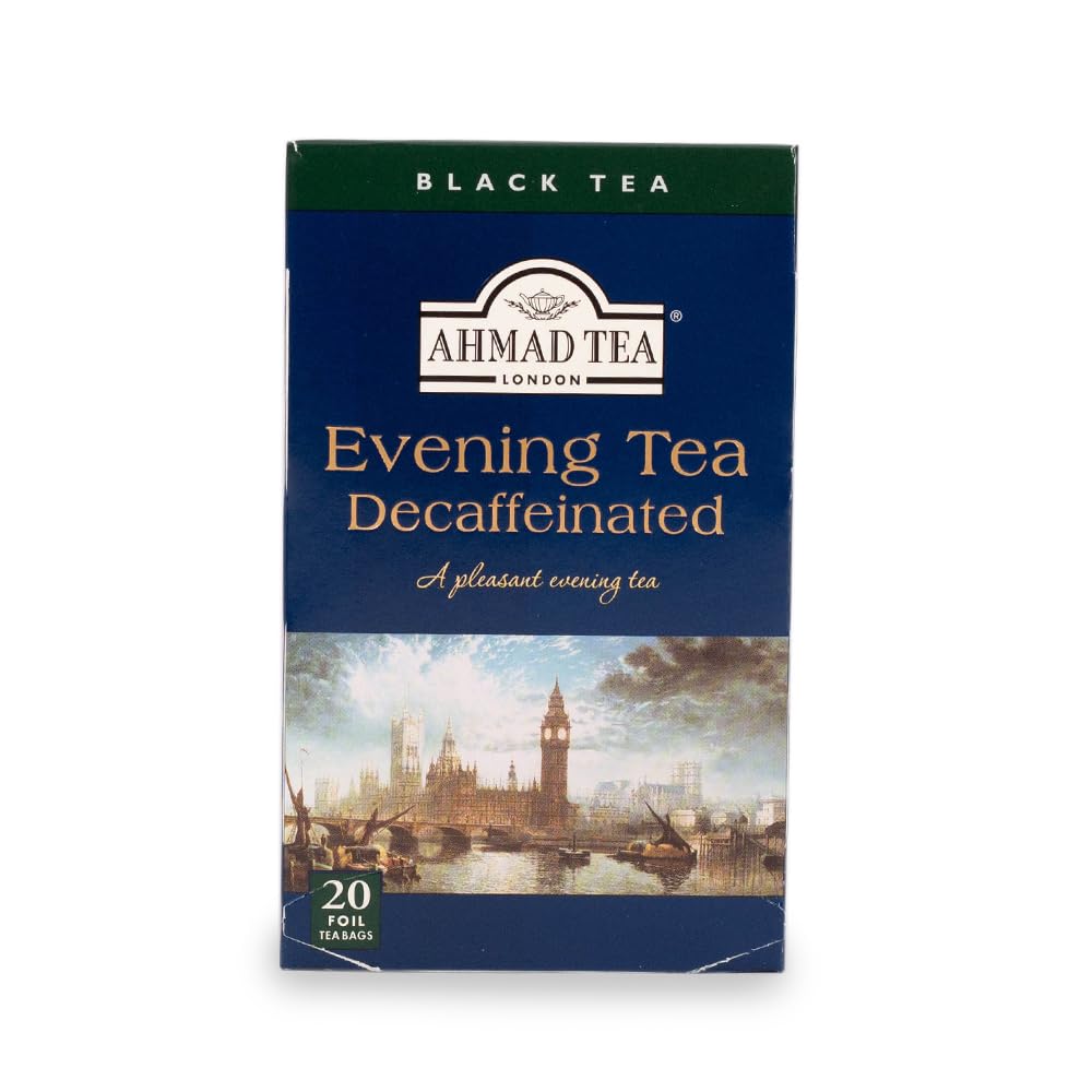 Ahmad Tea Decaffeinated Evening Tea, 120 Count (Pack of 6)