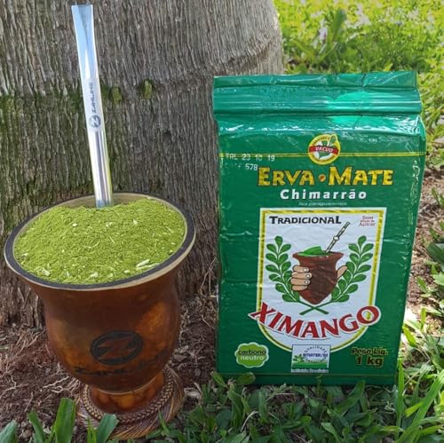 Erva Mate tradicional sem acucar para Chimarrao Brasileiro Ximango - Pack of 2x1Kg