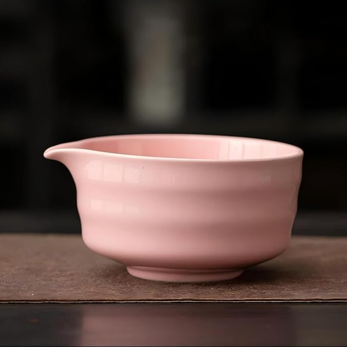 Matcha Whisk Holder Matcha Chasen Whisk Stand Ceramic Holder fit for Traditional Japanese Tea Ceremony Starter Matcha Tools Matcha Bowl (Sakura Pink