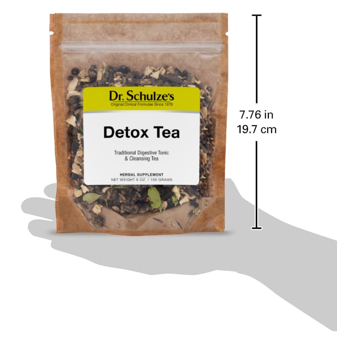 Dr. Schulze’s | Detox Tea | All Purpose Herbal Tonic | Powerful Digestive Stimulant | Dietary Supplement | Ultimate Liver Cleanse | Helps Eliminate Gas &amp; Indigestion | Release Toxins | 6 Oz. Pack