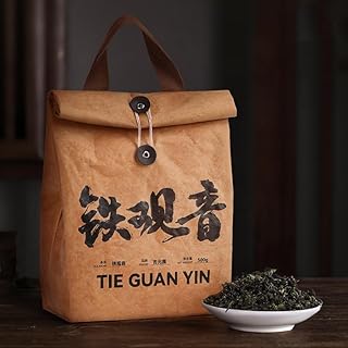 Chinese Kung Fu Tea-Anxi Tieguanyin Spring Harvest Oolong Tea, Loose Leaf, High-Mountain, Fragrant, 250g / 500g (250g)