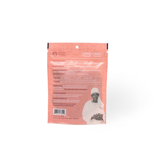 JusTea LITTLE BERRY HIBISCUS Loose Leaf Herbal Tea, 160+ Cups Pouch | Fair-Trade LITTLE BERRY HIBISCUS Loose Leaf Herbal Tea. 360g/12.7oz Pouch. Steeps 160+ cups. Caffeine-Free. Organic.