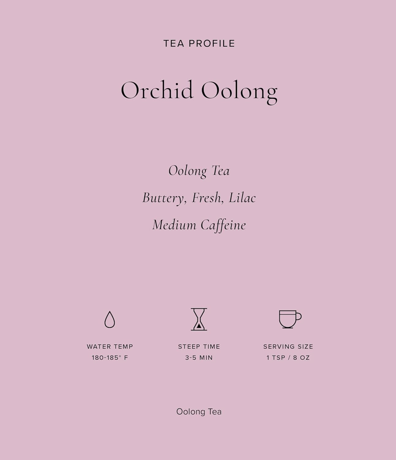 Art of Tea | Orchid Oolong Tea Bags | 50 Pyramid Tea Bag Sachets