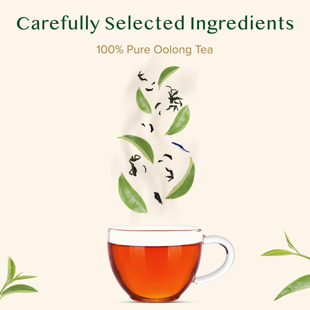 VAHDAM High Mountain Oolong Teabags(100 Count)High Grown