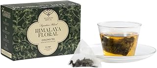 BLOSSOM RITUAL Himalayan Floral – Osmanthus Infused Oolong Loose Leaf – 20 Natural Based Pyramid Bags – Serve Upto 60 cups – Milky Floral Scent & Flavor – Gentle Energy Boost & Overall Calmness| 2.65oz