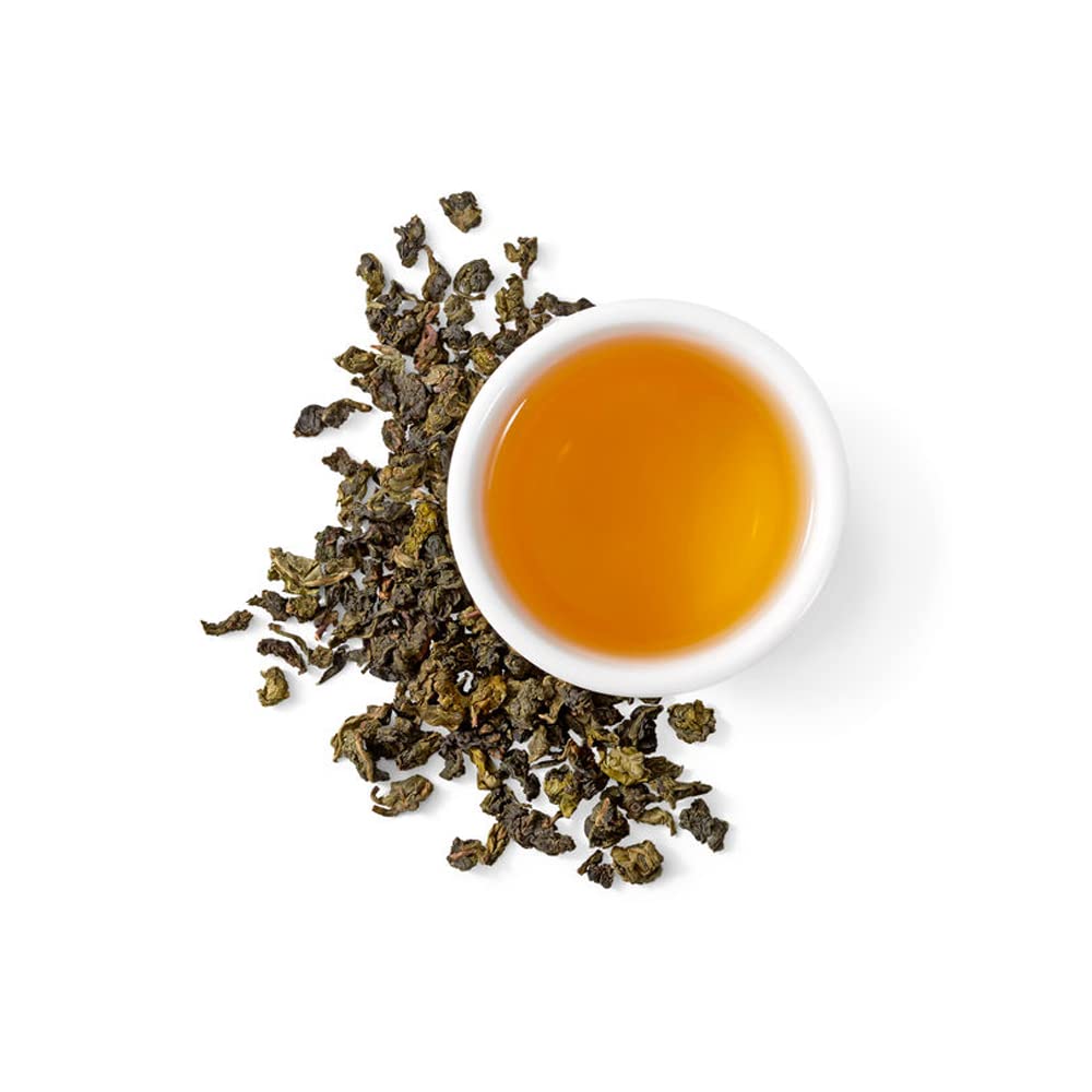 Decaffeinated Oolong Tea Loose Leaf, Great For Hot Brew, Iced Or Kombucha Tea | Loose Leaf Decaf Oolong Tea Leaves 3.5oz (About 40+ Cups)