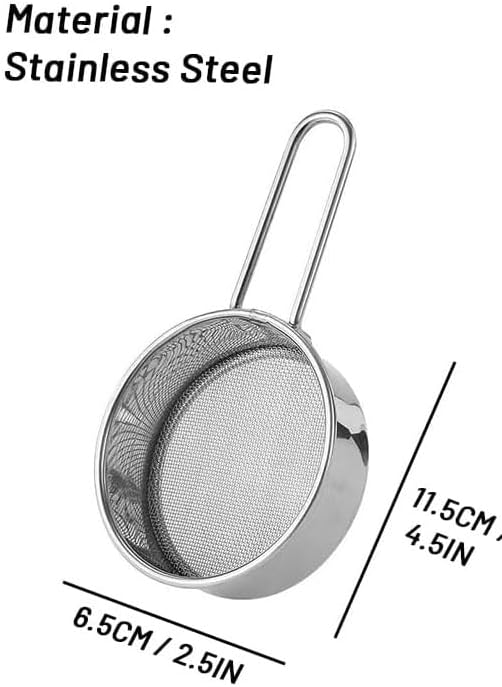 1Pc Sliver Flour Sifter