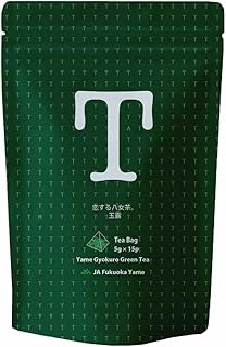 30 Packs 八女茶 Brand [Japanese Gyokuro Green Tea Bags] Green (Koisuru Yamecha) Gyokuro 100% Yamecha Japanese Gyokuro Green Tea Bags