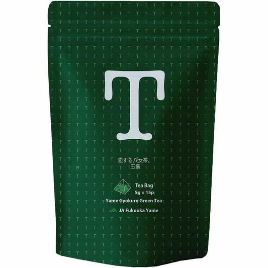 30 Packs 八女茶 Brand [Japanese Gyokuro Green Tea Bags] Green (Koisuru Yamecha) Gyokuro 100% Yamecha Japanese Gyokuro Green Tea Bags
