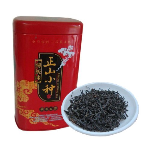 China Smoky Flavor Mount Wuyi Lapsang Souchong Black Tea Traditional Craft China Tea (200g)