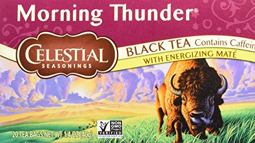 Celestial Seasonings Morning Thunder Tea, 20 ct