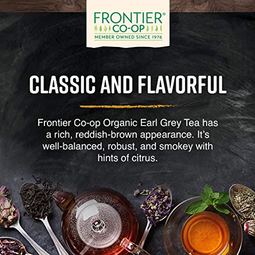 FRONTIER HERB TEA LSE EARL GREY ORG CFT 16 OZ