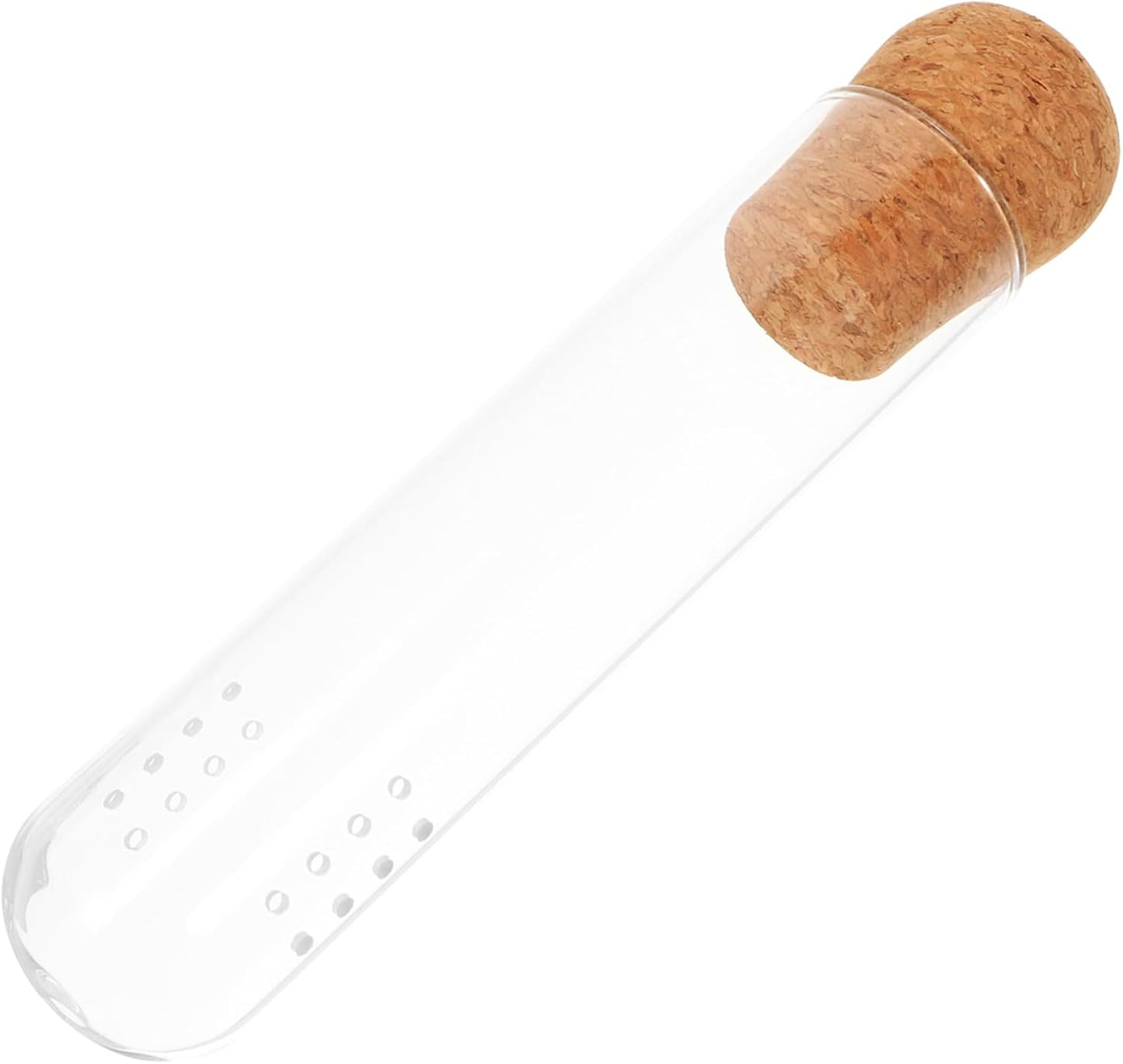 MAGICLULU Glass Tea Infuser Lid High-Temperature Resistant Loose Leaf Tea Strainer Reusable Glass Tube for Home Use
