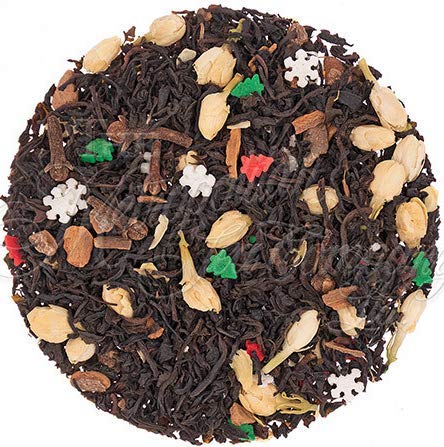 Denise's Fine Tea, USDA Organic, Christmas Blend, Flavored Black Tea, Loose Leaf (100g)