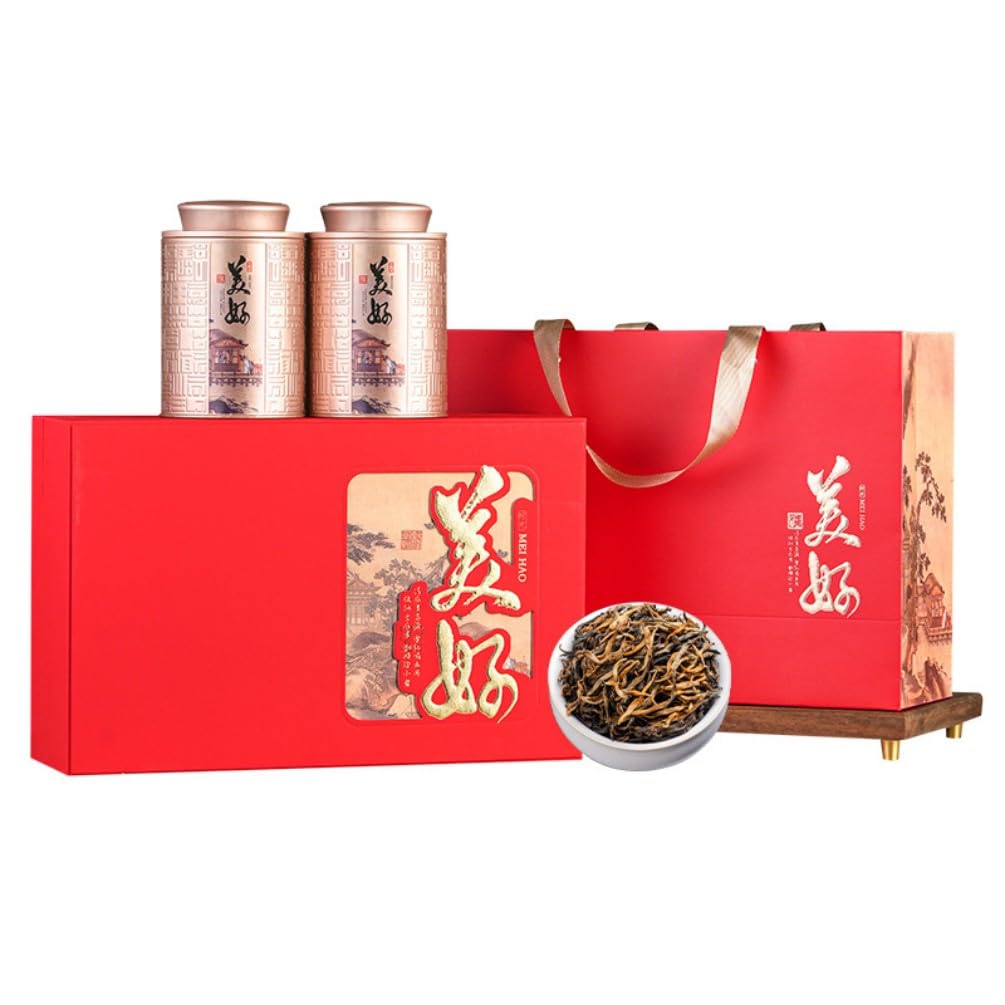Favorites Sampler Set,Loose Leaf,Tea Variety Green,Herbal,Black 红色美好礼盒云南滇红1件共250g Favorites Sampler Set,Loose Leaf,Tea Variety Green,Herbal,Black