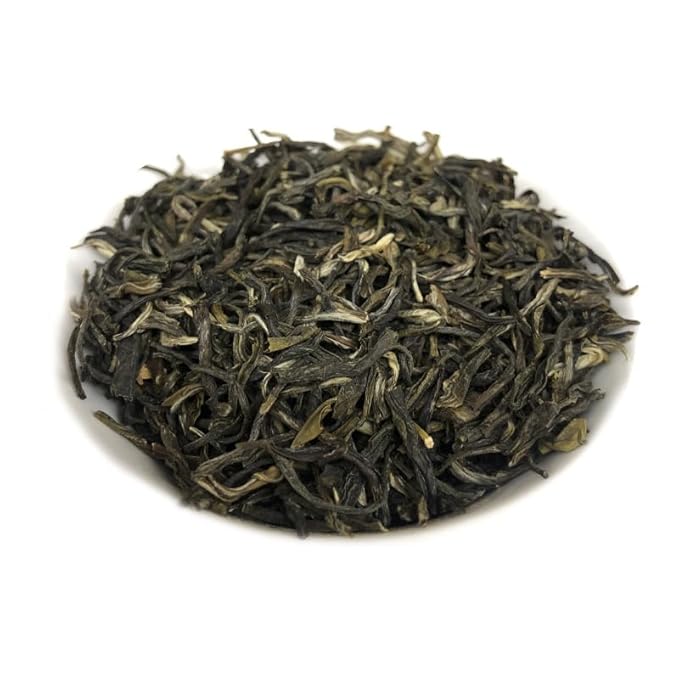 HOYNISE - Jasmine Green Tea Loose Leaf - Zero Bitterness - Naturally Fragrant & Smooth - No Artificial Flavorings & Additives - Enjoy Hot or Iced, 100g/3.5oz