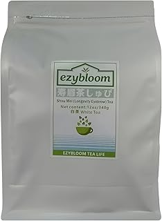 Ezybloom Longevity Eyebrow Tea Shoumei White Tea FudingTea Aged Tea Square Cake Tea White Tea Tea Leaves(壽眉)12oz/340g